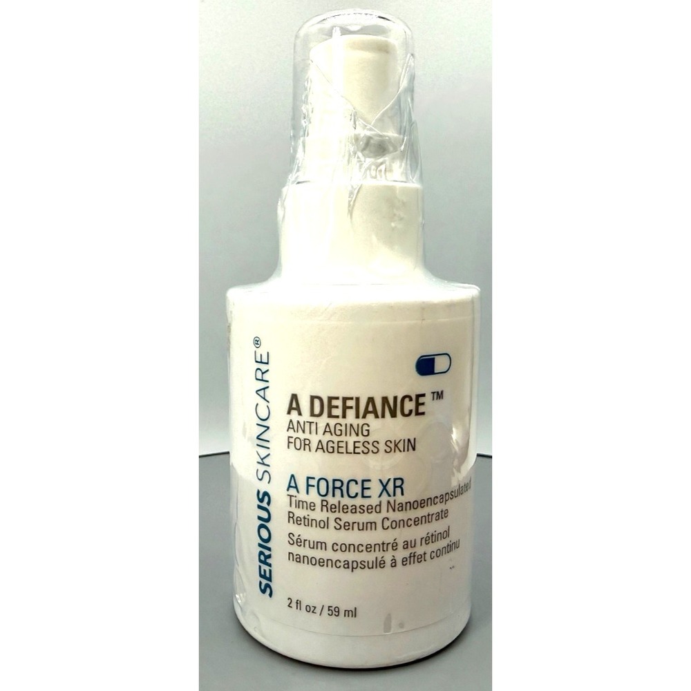 Serious Skincare A Defiance A Force XR Retinol Serum 2 Oz. AntiAging NIB SEALED